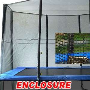   Rectangle 10×7 Ft Trampoline Safety Enclosure Net Playing Game  