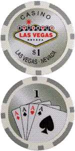 1000 Poker Chips Pro Tournament Poker Chipset with Case  