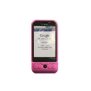  Silicone Cover   HTC/G1   Pink Cell Phones & Accessories