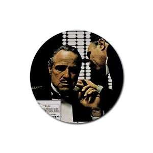  Godfather the Round Rubber Coaster set 4 pack Great Gift 