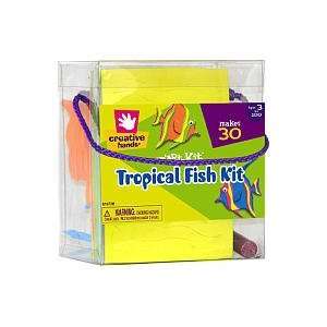  Creative Hands Fibre Craft Foam Tropical Fish Kit Toys 