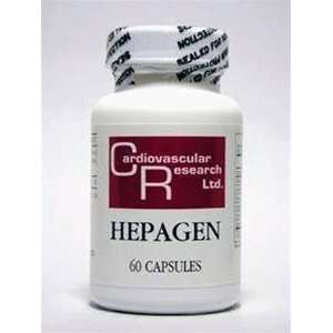  Ecologigal Formulas/Cardiovascular Research Hepagen 60 
