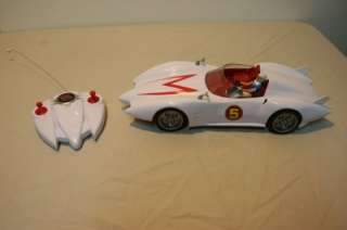 Hot Wheels Rc Remote Control Speed Racer Mach 5 ~ NICE  