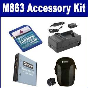  Kodak M863 Digital Camera Accessory Kit includes 