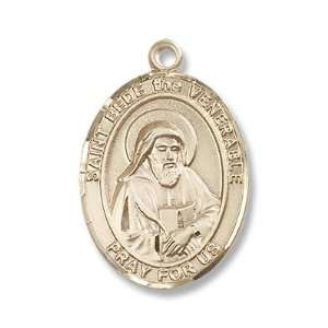  St. Bede The Venerable Patron Saints Gold Filled St. Bede 