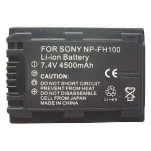  Nextop Sony NP FH90, NP FH100 Brand New 4500mAh COMPATIBLE Battery 