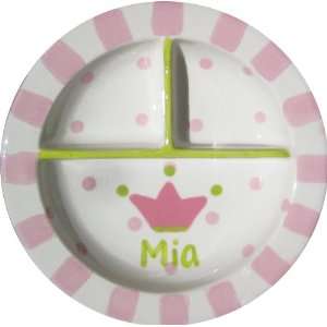  Princess Pink Personalized Ceramic Plate