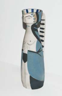 Picasso, Pablo, Woman, Madoura, Ramié 297, Ceramic Pitcher, 1955 