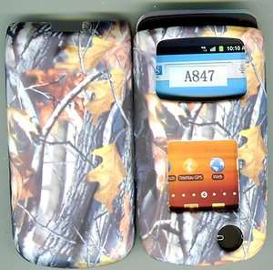 Phone Cover Case Samsung Rugby 2 II SGH A847 at&t Camo Branches Hard 