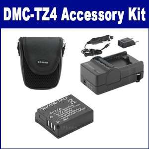  Panasonic Lumix DMC TZ4 Digital Camera Accessory Kit 