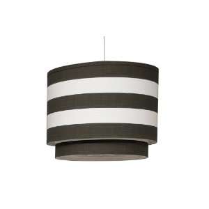  Stripe Double Cylinder Light   Brown 