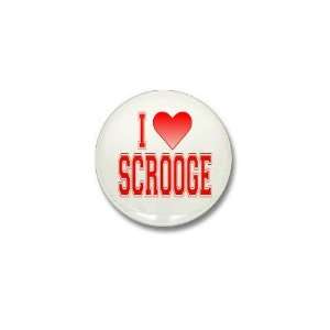   love Scrooge Holiday Mini Button by  Patio, Lawn & Garden