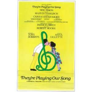 Theyre Playing Our Song (Broadway)   Movie Poster   11 x 17  