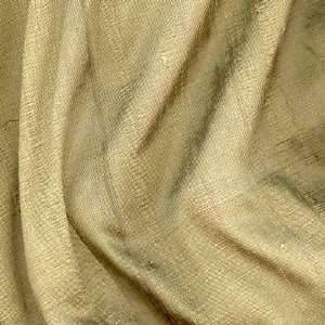   Silk Iridescent Golden Olive Fabric By The Yard Arts, Crafts & Sewing
