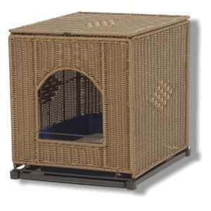  Essential Pet 14402 Litter Box Cover   Large   Brown 