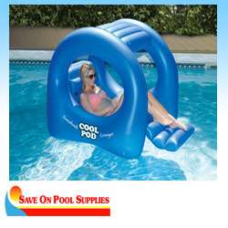 Swimline Cool Pod Sunshade Lounger Swimming Pool Float  
