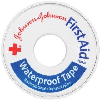 Johnson and Johnson Red Cross Waterproof First Aid Tape 1/2
