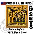 Ernie Ball® Hybrid Slinky Nickel Bass Strings 2833