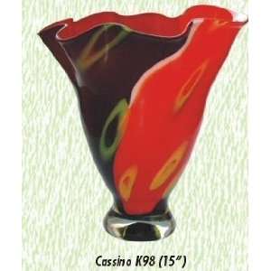   Cassino Vase Hand Blown Modern Glass Vase 
