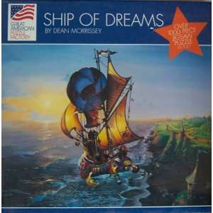   Puzzle Factory;Ship of Dreams 1000 Piece Puzzle Toys & Games