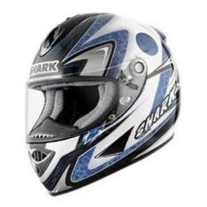  Shark RSR2 FUJIWARA BK_BLU MD MOTORCYCLE Full Face Helmet 