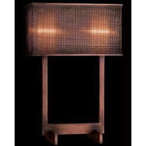   Veil 742210 Table 26 Table Lamp 2 Light 80 watt in Antiqued Copper