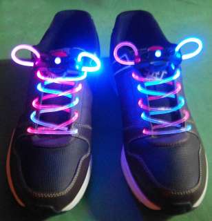   Light Up Shoes Shoelaces Luminous Shoestring Flash Strap Stick Disco