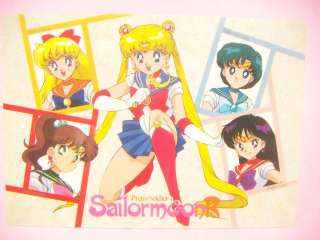 Pretty Soldier Sailor Moon Writing Plastic Sheet Japan  