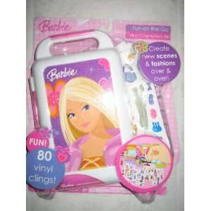  Barbie Fun on the Go Fashion Vinyl Clings Toys & Games