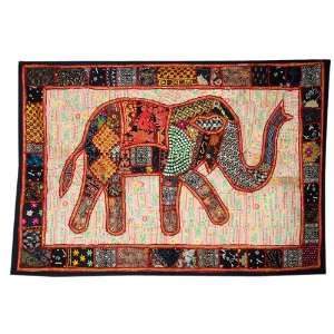  Design Work Embroidery Runner Rug Art Wall Hanging Tapestry Home