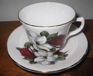 Royal Stuart Bone China Tea Cup & Saucer Floral Flowers  