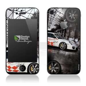 Design Skins for Apple iPhone 4 [with Logo Cut]   Porsche GT2 Design 