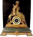 Seth Thomas Figure Mantel Clock  
