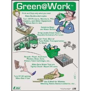  ZING 5002 Environmental Poster,Office or General