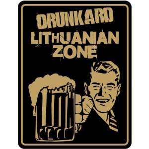  New  Drunkard Lithuanian Zone / Retro  Lithuania Parking 