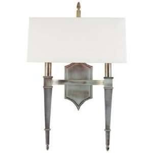  Hudson Valley Norwich Nickel 14 1/2 Wide Wall Sconce 