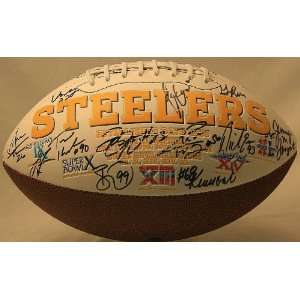  Pittsburg Steelers Team Autographed Super Bowl XLIII 