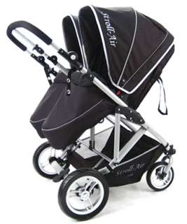   STROLL AIR MY DUO TWIN STROLLER SIDE BY SIDE DOUBLE STROLL AIR TWINS