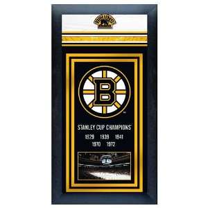  Boston Bruins Stanley Cup Framed Wall Art