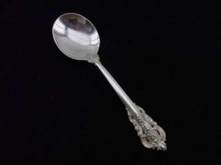 Wallace Grande Baroque Sterling Silver Round Soup Spoon  