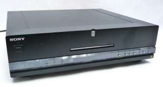 SONY DVP S9000ES PROGRESSIVE SCAN DOLBY DTS DVD SACD CD PLAYER DECK 