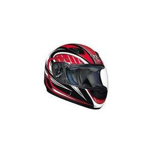  Vega Helmets   Youth Helmet DOT Vega Mach1 Jr Red Graphics 