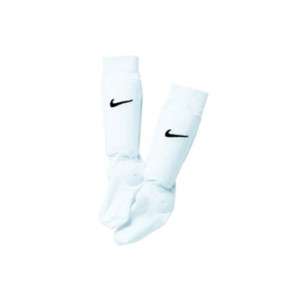 Nike SHIN SOCK III WHITE Full Sock w/shinguard Childs  