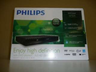 New Philips 1080P Upconverting DVD Player HDMI DVP3570  