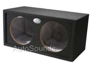 Insulated Dual 10 Sealed Box Subwoofer Enclosure DSS10  