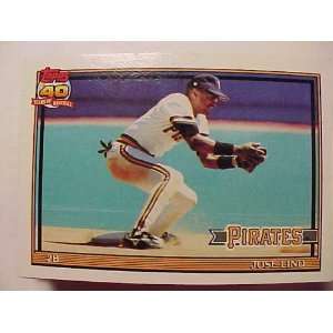  1991 Topps #537 Jose Lind [Misc.]