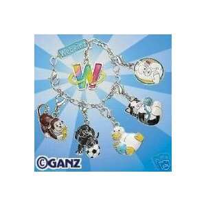  Webkinz Complete Set of 24 Charms + Bracelet + Necklace 