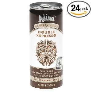 Adina Double Xxpresso Coffee Energy Drink, 8 Ounce Cans  