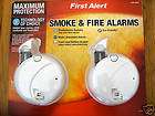 BRAND NEW 2 PACK FIRST ALERT SMOKE DETECTOR ALARM PHOTOELECTRIC 