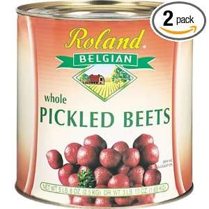 Roland Beets   Whole Pickled, 88 Ounces (Pack of 2)  